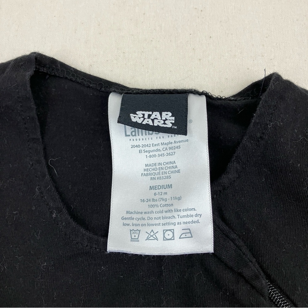 Lambs & Ivy x Star Wars Darth Vader Wearable Blanket Sleep Sack - Picture 5 of 5